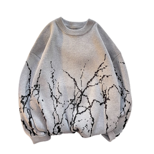 Pull grande taille gris